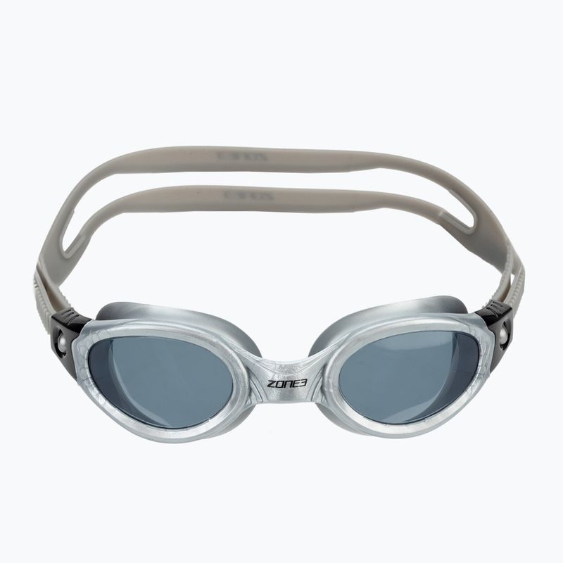 Очила за плуване ZONE3 Apollo Swim silver/black/tinted blue 2