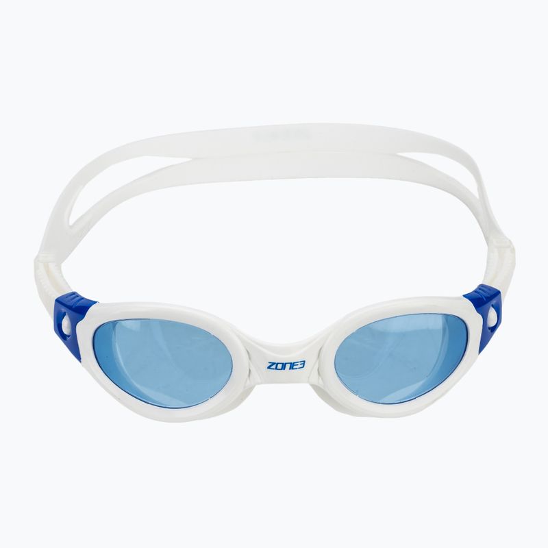 Очила за плуване ZONE3 Apollo Swim white/blue/tinted blue 2