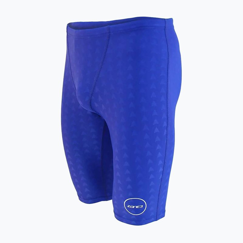Мъжки шорти за плуване тип клин ZONE3 FINA Approved Performance Speed blue/white