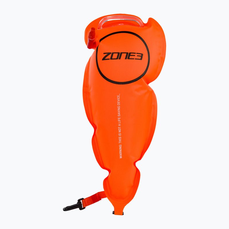 Спасителен буй ZONE3 Swim Safety Belt With Tow Float Pouch hi-vis orange 3