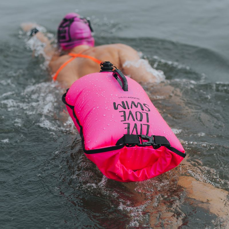BuddySwim CSW Суха чанта за бивак 20 л розов 7