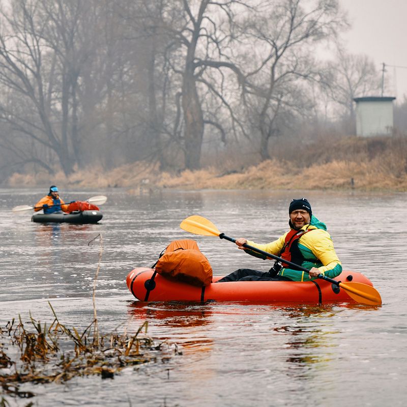 Pinpack Packraft Компактен отворен понтон червен 9