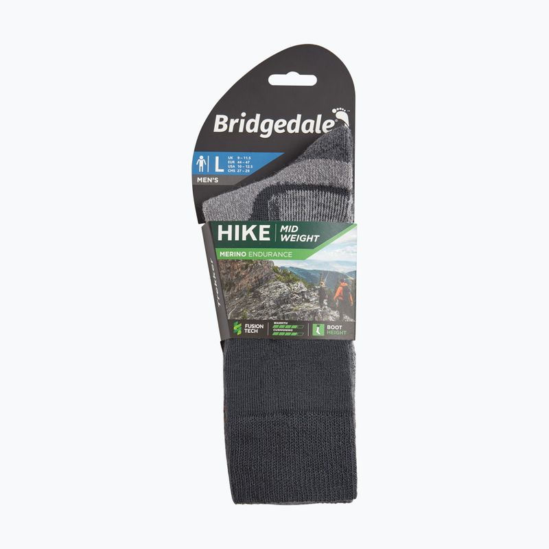 Мъжки чорапи Bridgedale Heavyweight Performance Boot Original gunmetal 4