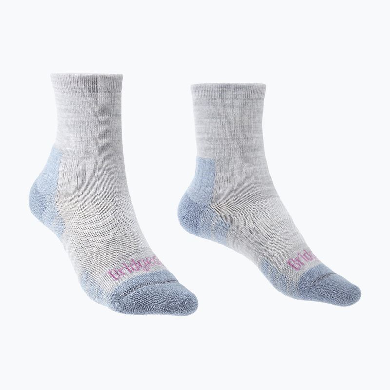 Дамски чорапи Bridgedale Hike Lightweight Performance ¾ Crew grey/smoky blue