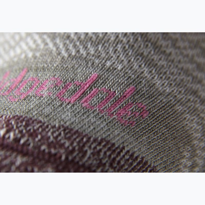 Дамски туристически чорапи Bridgedale Hike Ultralight Performance Crew aubergine 3