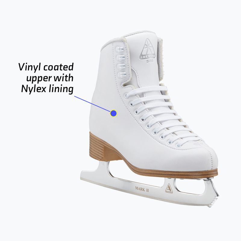 Дамски кънки за фигурно пързаляне  Jackson Classic 500 Ultima Mark I Blade white 10