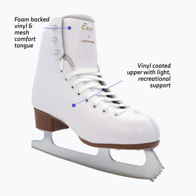 Дамски кънки за фигурно пързаляне  Jackson Excel Mark II Blade white 10