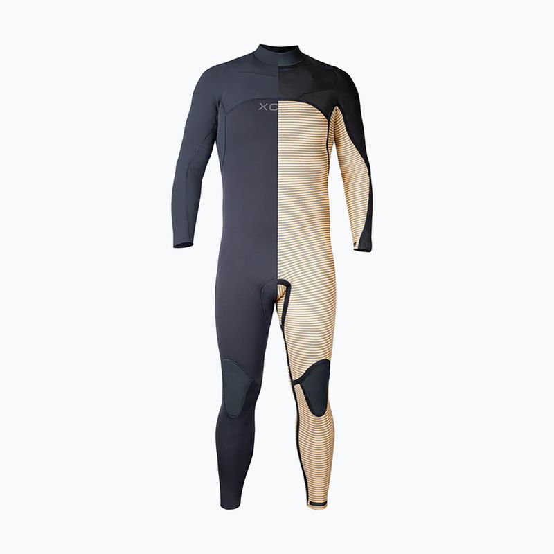 Мъжки неопреннов костюм за плуване Xcel Comp+ 4/3 mm Hooded Full black 2