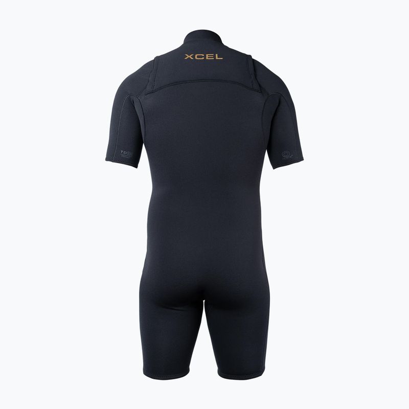 Мъжки неопреннов костюм за плуване Xcel Comp+ Spring 2/1,5 mm SS black 2