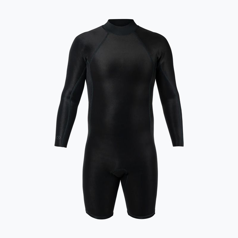 Мъжки неопреннов костюм за плуване Xcel Axis Back Zip Spring 2 mm LS black 3
