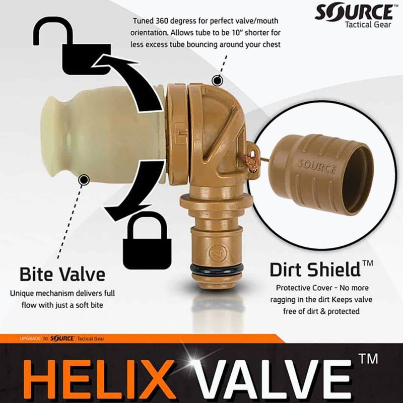 Мундщук за Source Tactical Helix Valve coyote 2