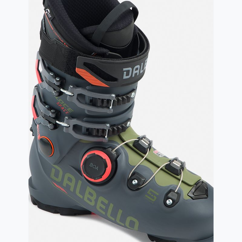Мъжки ски обувки Dalbello Veloce Space 110 anthracite/kelp green 13