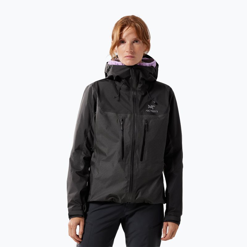 Arc'teryx Alpha дамско дъждобранно яке черно