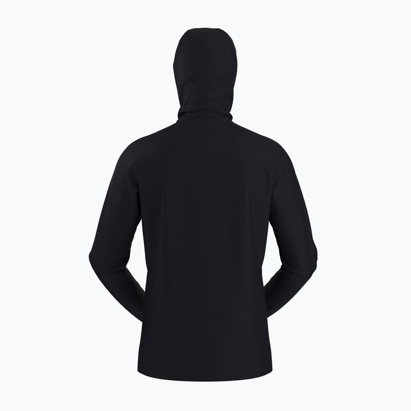Мъжки Arcteryx Ionoa Merino Wool Hoody trekking пуловер черен 2