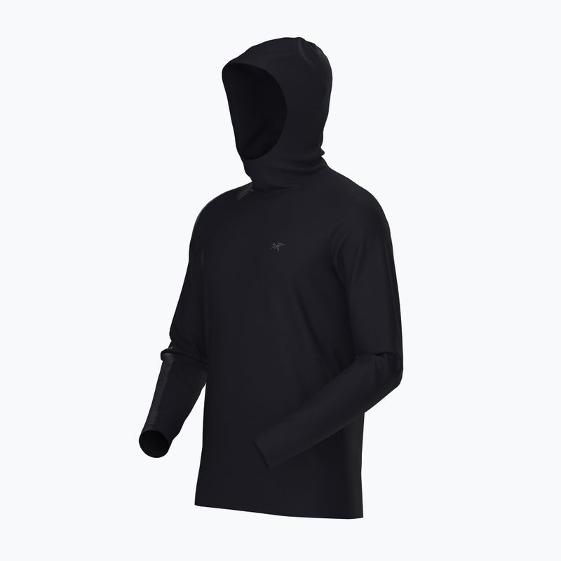 Мъжки Arcteryx Ionoa Merino Wool Hoody trekking пуловер черен 3