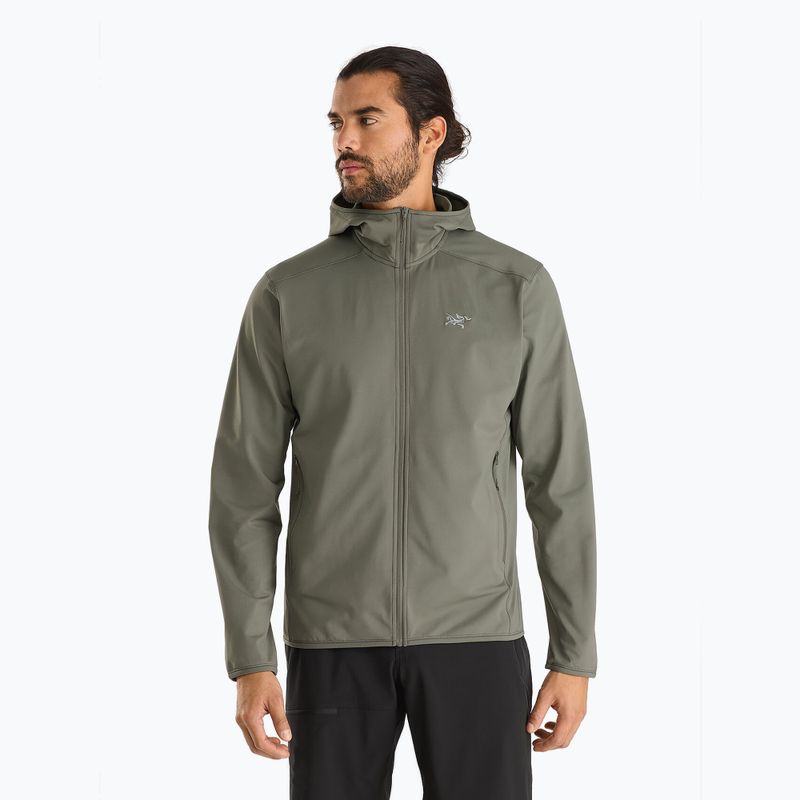 Мъжки потник за трекинг Arc'teryx Kyanite LT Hoody зелен X000006461006