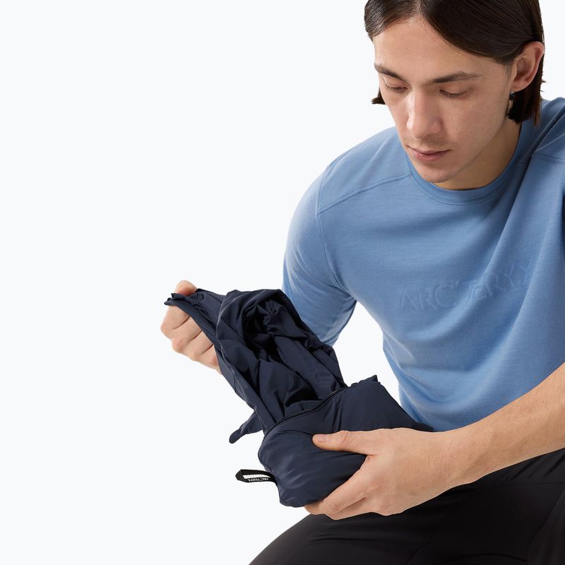 Arc'teryx Squamish Hoody black sapphire яке против вятър за мъже 5