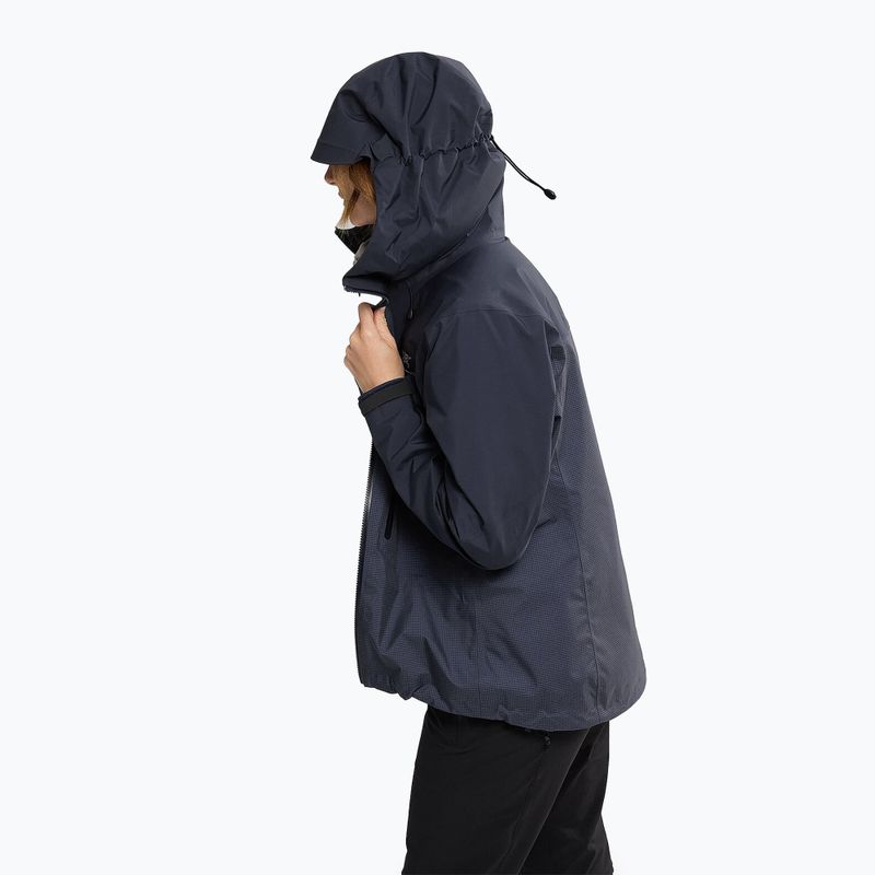 Arcteryx Alpha black sappire дамско дъждобранно яке 4
