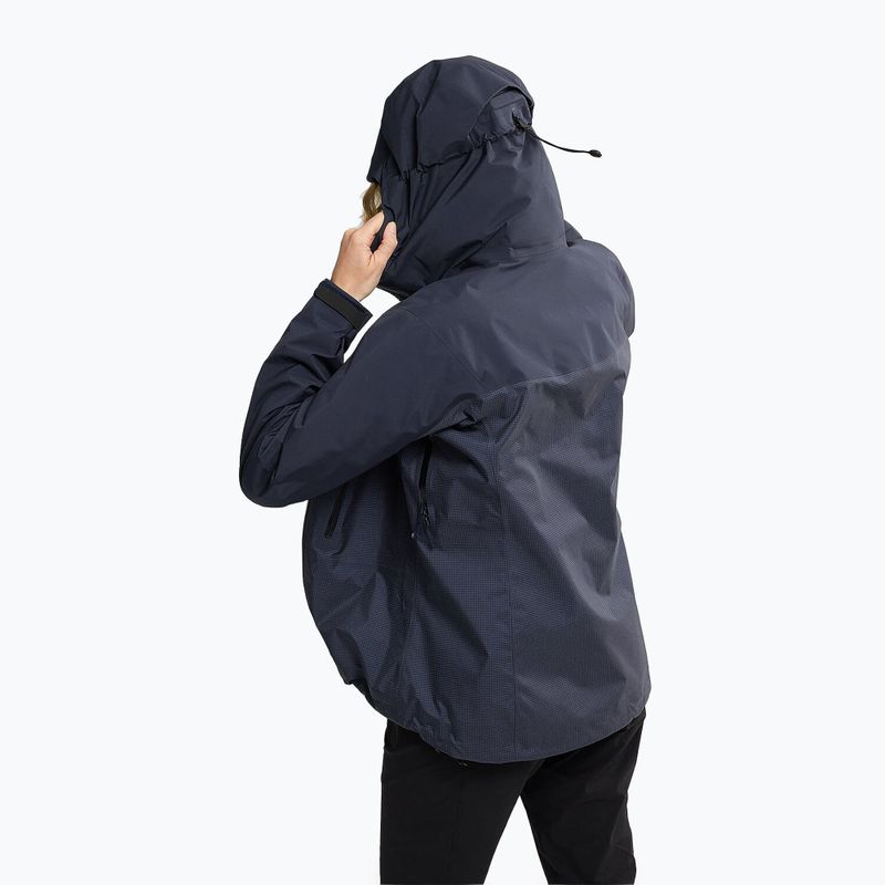 Arcteryx Alpha black sappire дамско дъждобранно яке 5