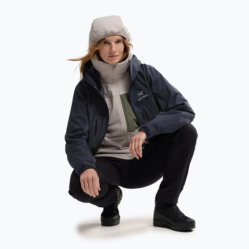 Arcteryx Alpha black sappire дамско дъждобранно яке 7