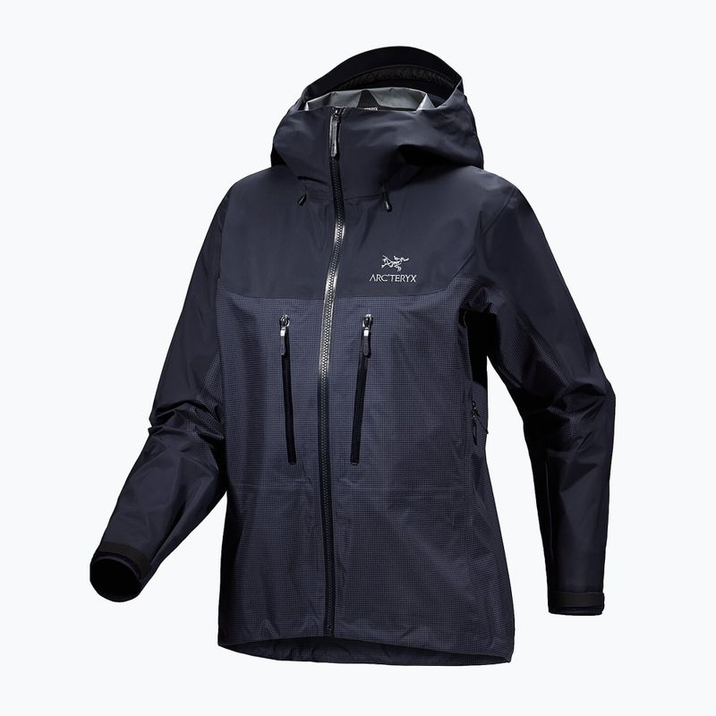 Arcteryx Alpha black sappire дамско дъждобранно яке 13