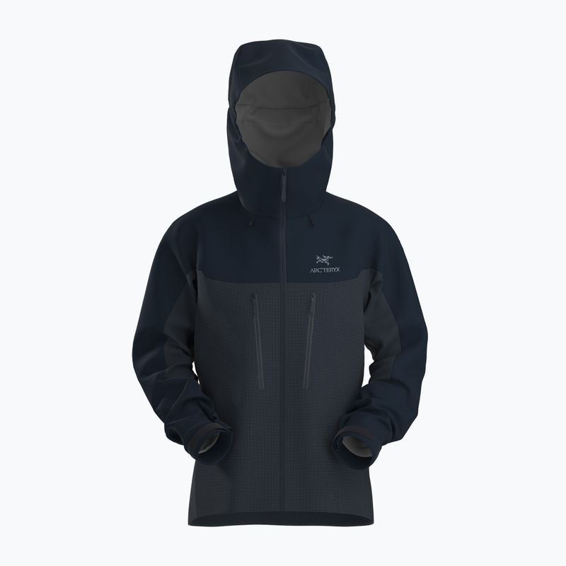 Arcteryx Alpha black sappire дамско дъждобранно яке 10