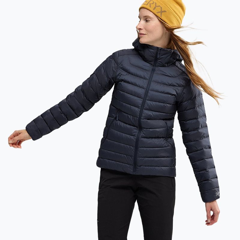 Arc'teryx дамско пухено яке Cerium Hoody black sapphire 2