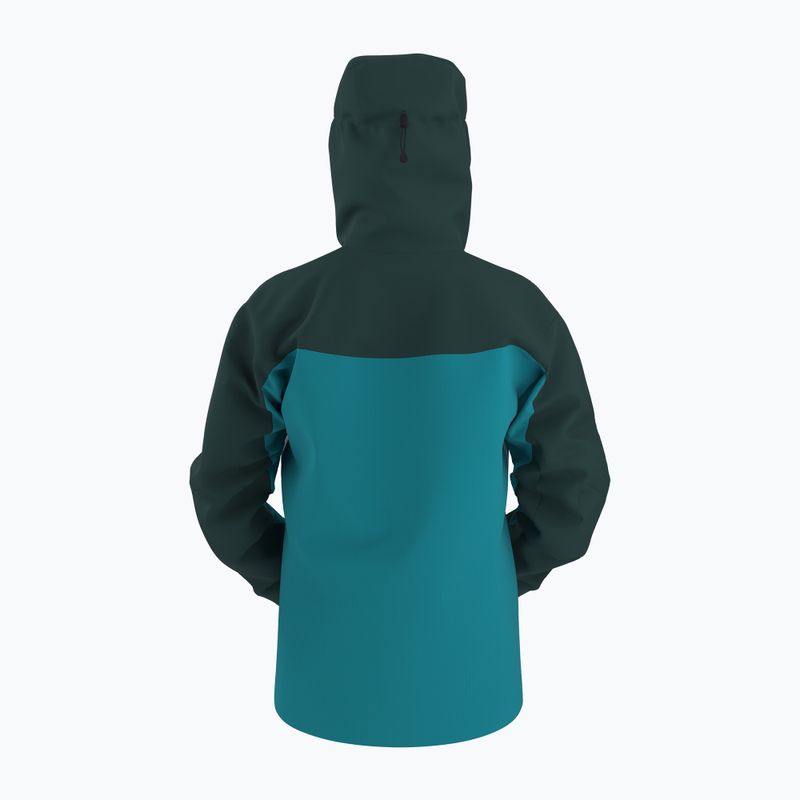 Мъжко дъждобранно яке Arcteryx Alpha blue tetra/pytheas 10