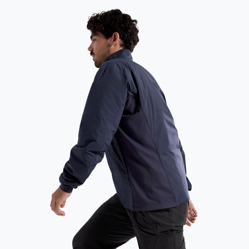 Мъжко хибридно яке Arcteryx Atom black sapphire 3
