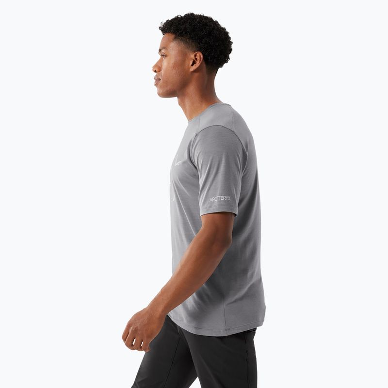 Мъжка тениска Arc'teryx Ionia Merino Wool Logo Void 4
