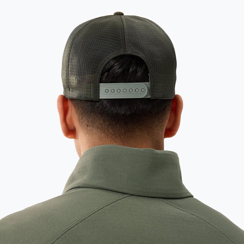 Arc'teryx Bird Word Trucker Извита бейзболна шапка с надпис tatsu/forage/yukon 4