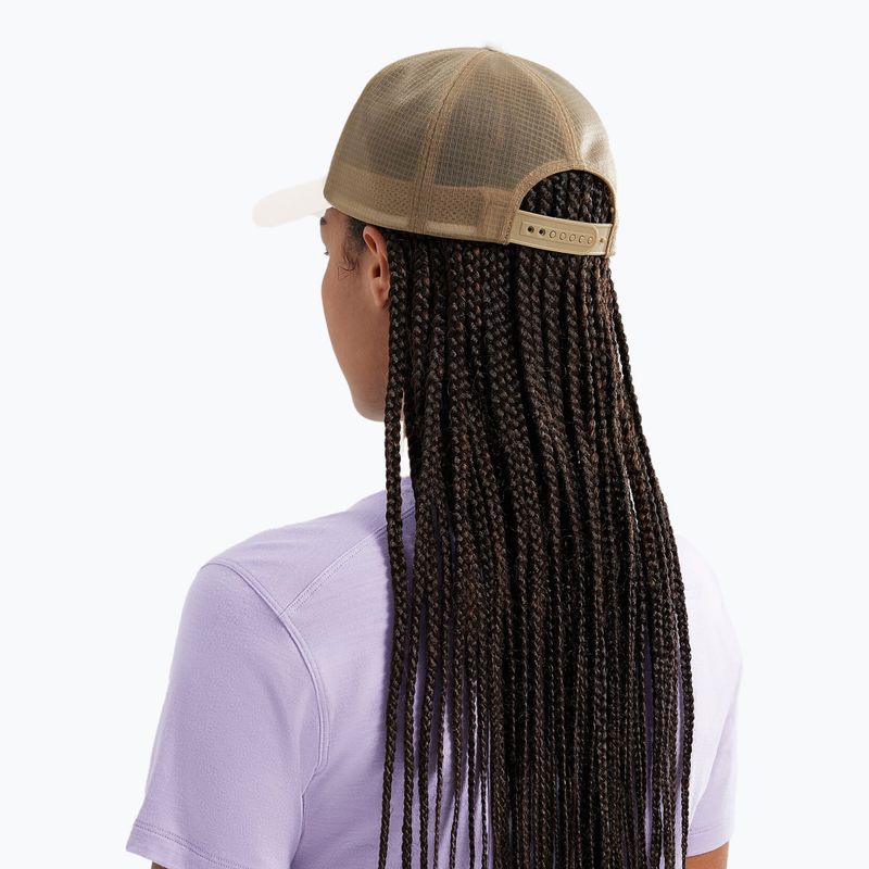 Arc'teryx Bird Trucker Curved арктическа бейзболна шапка от коприна/платно 7