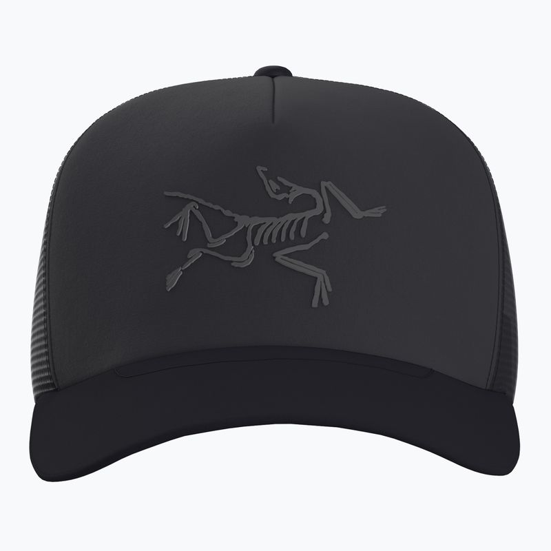 Arcteryx Bird Trucker Извита шапка черно 2
