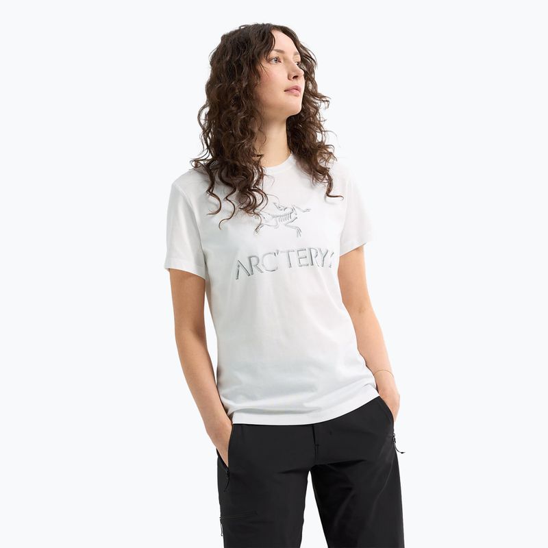 Arc'teryx дамска тениска Arc'Word Cotton white light