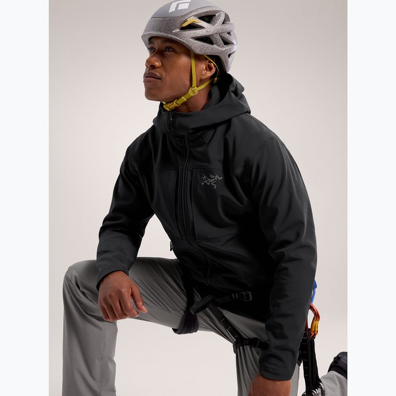 Мъжко софтшел яке Arc'teryx Gamma MX Hoody black 6