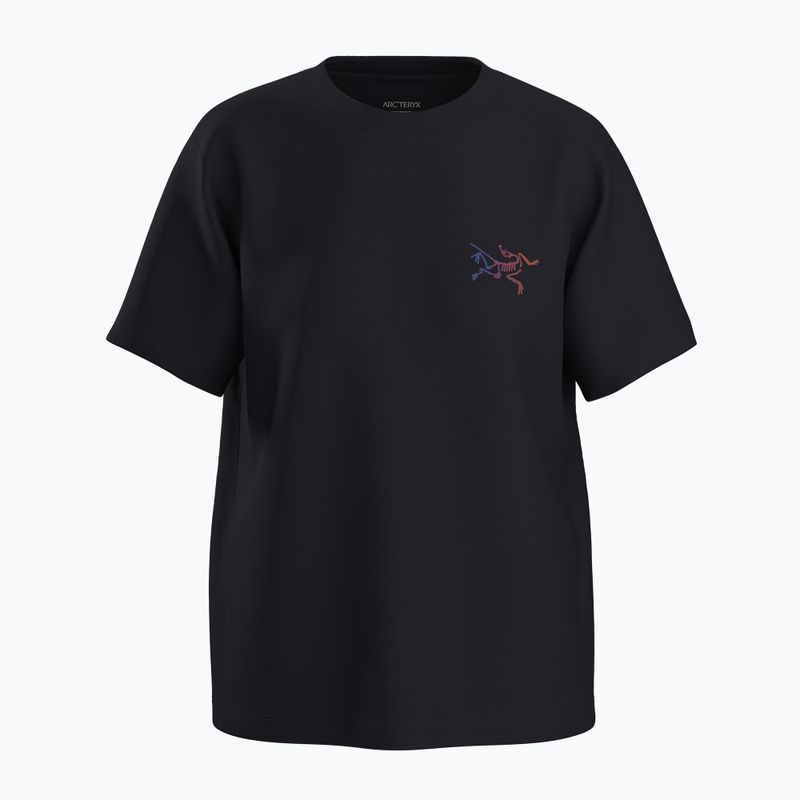 Дамска тениска Arcteryx Kragg Cotton Little Bird Crew black/multi 8