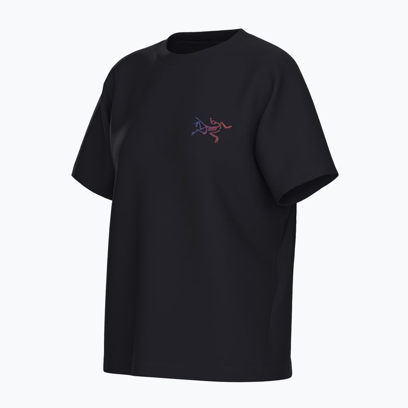 Дамска тениска Arcteryx Kragg Cotton Little Bird Crew black/multi 10