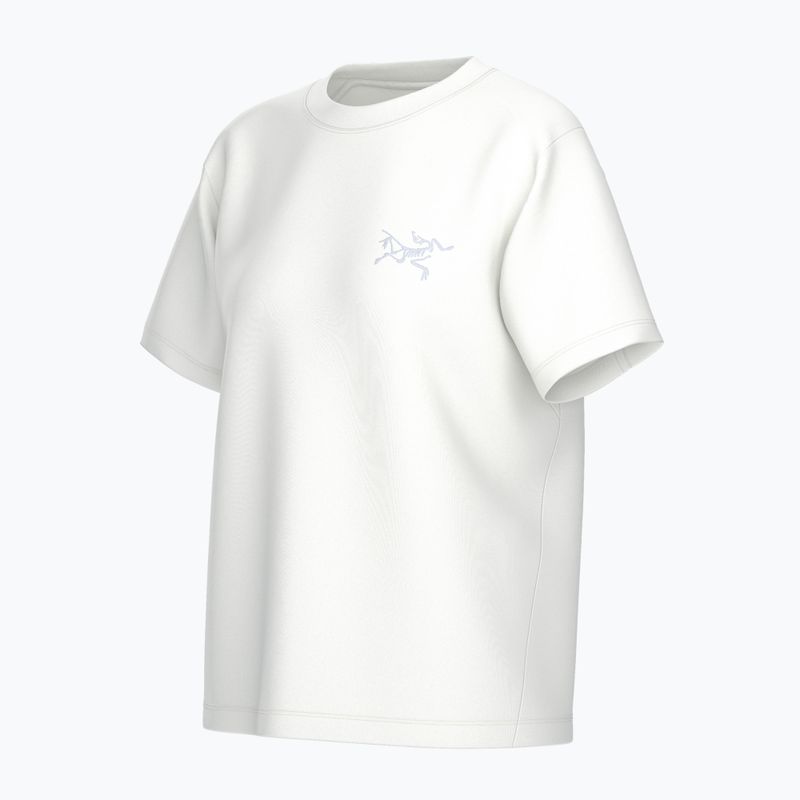 Дамска тениска Arcteryx Kragg Cotton Little Bird Crew white light/white 9