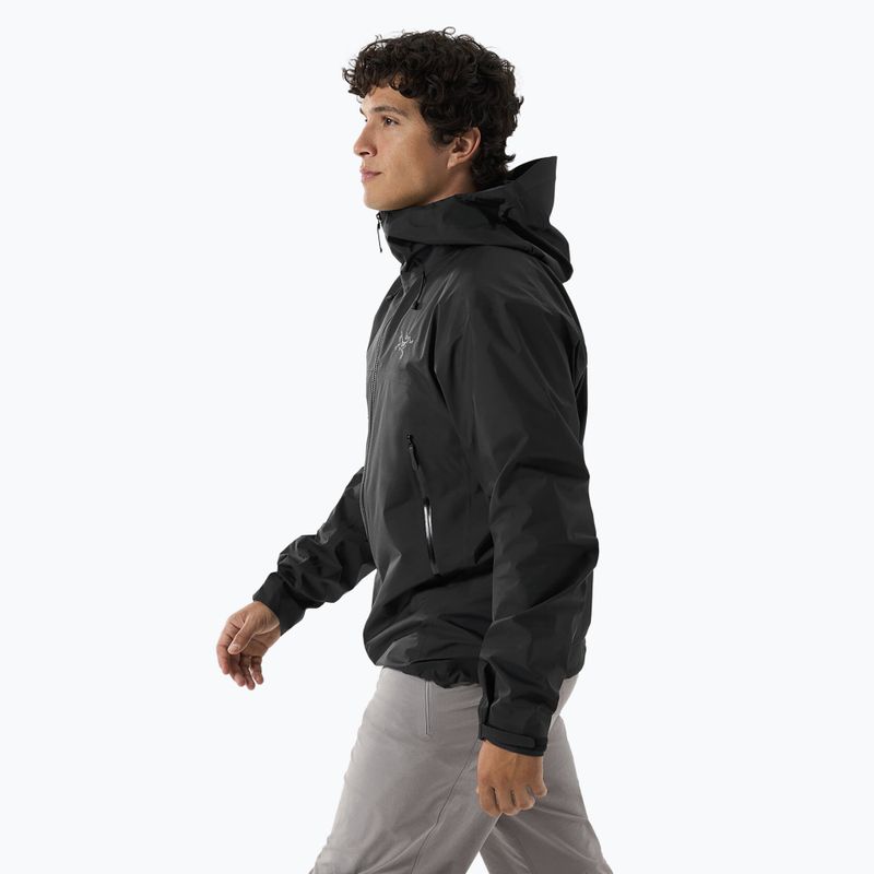 Мъжко яке за дъжд Arcteryx Beta SL черно 4