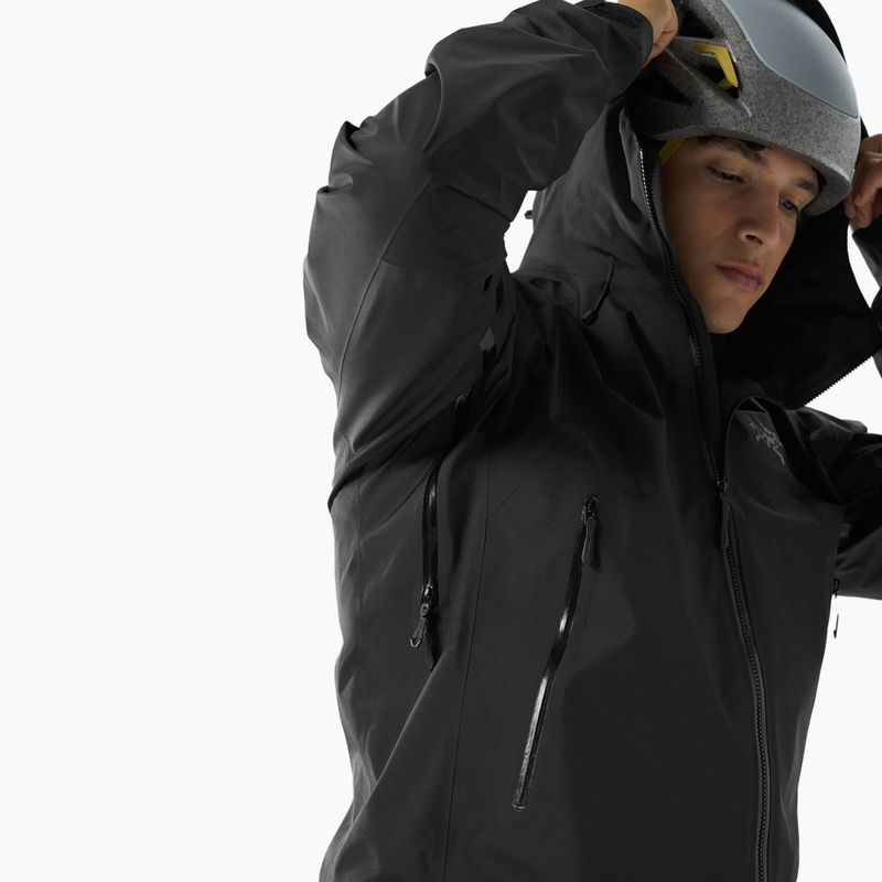 Мъжко яке за дъжд Arcteryx Beta SL черно 5