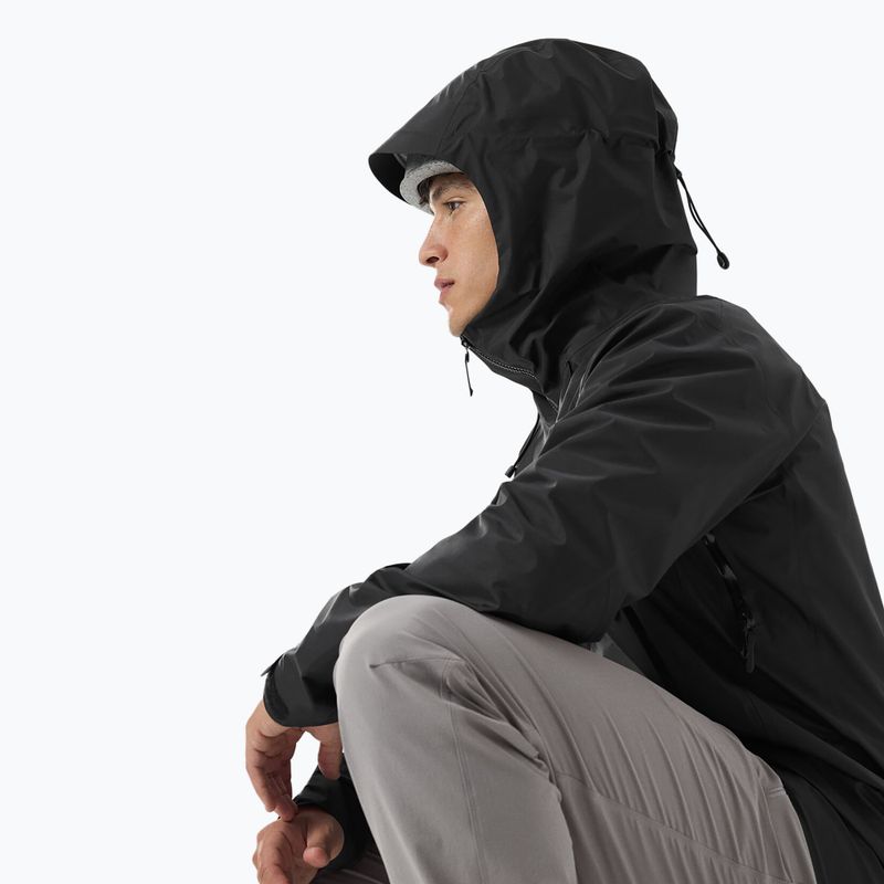 Мъжко яке за дъжд Arcteryx Beta SL черно 6
