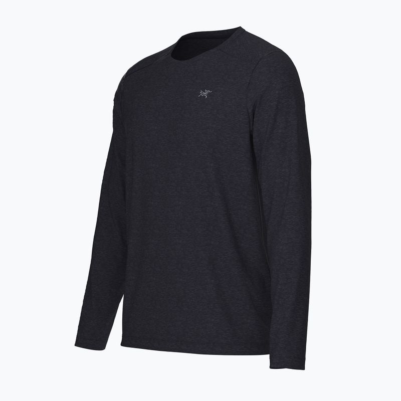 Мъжки трекинг дълъг ръкав Arc'teryx Cormac Crew черен меланж 5