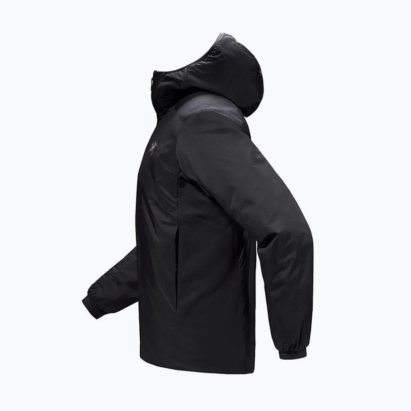 Мъжко подплатено яке Arc'teryx Atom Hoody black 7