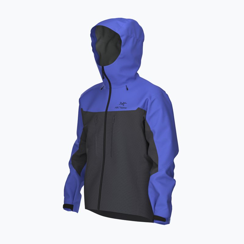 Мъжко дъждобранно яке Arcteryx Alpha electra / black sapphire 3