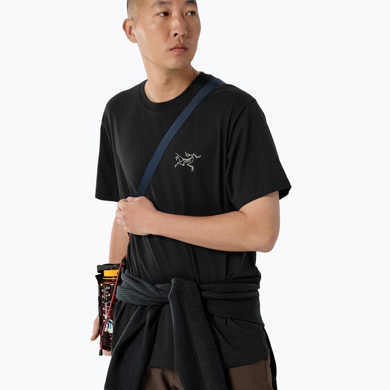 Мъжка тениска Arcteryx Kragg SL Cotton black 5