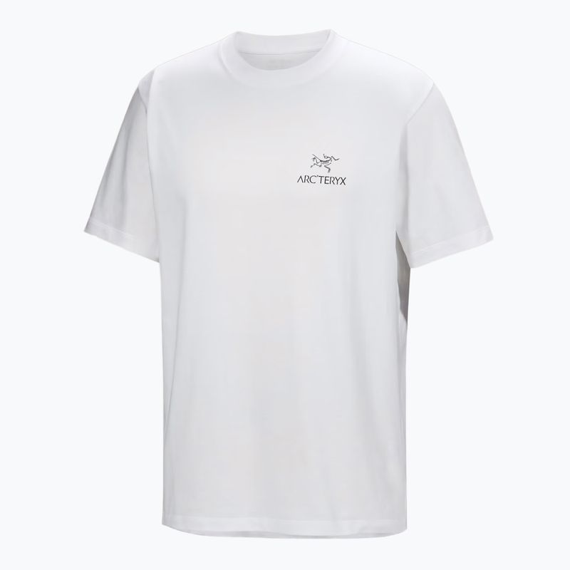 Мъжка тениска Arcteryx Kragg Sl Cotton Bird Word white light/black 6