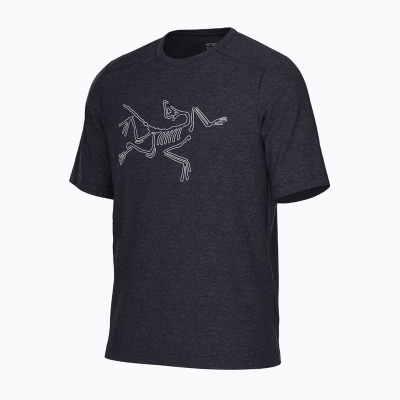 Мъжка тениска Arc'teryx Cormac Logo SS black heather 3
