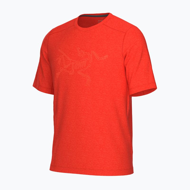 Мъжка тениска Arcteryx Cormac Logo SS dynasty heather 3