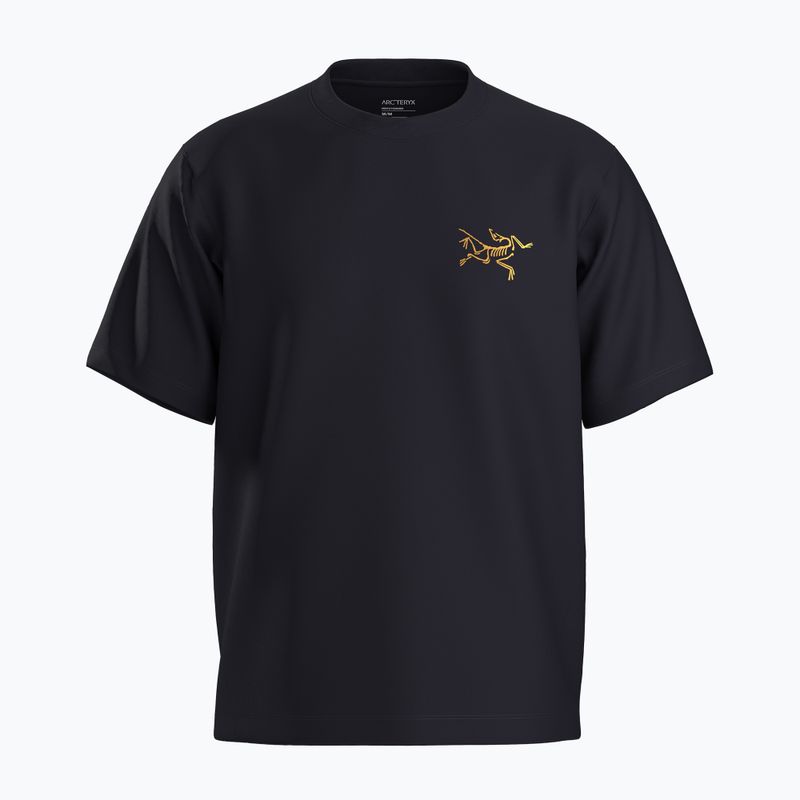 Мъжка тениска Arc'teryx Kragg Cotton Logo 24k black