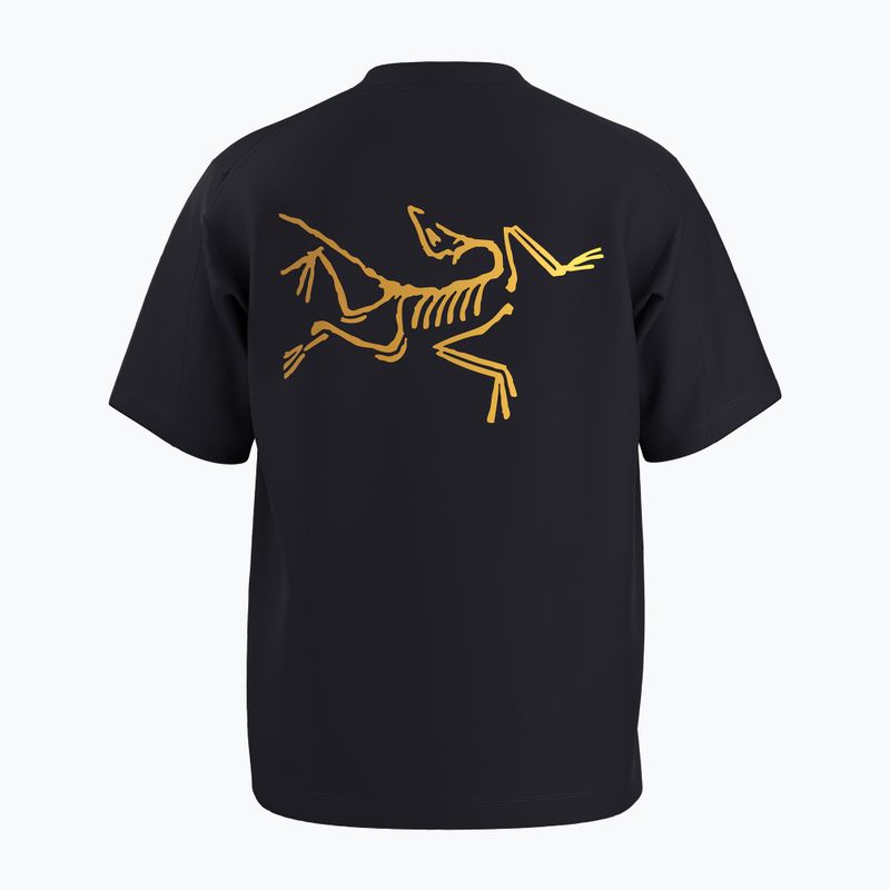 Мъжка тениска Arcteryx Kragg Cotton Logo 24k black 2